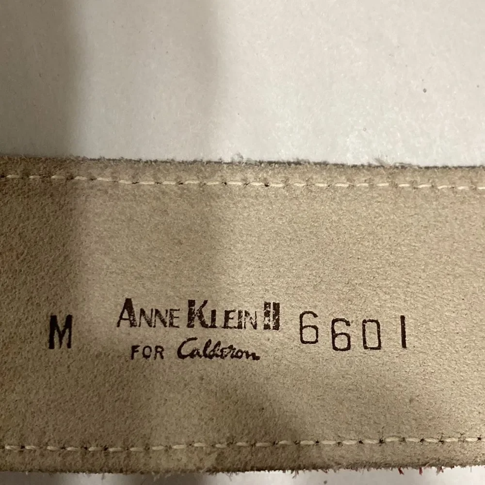 Ann Klein  for Calderon vintage belt